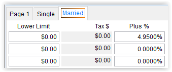 2019 PR State-Local Tax Tables - Married tab - Illinois