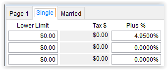 2019 PR State-Local Tax Tables - Single tab - Illinois