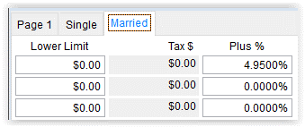 2024 PR State-Local Tax Tables - Married tab - Illinois